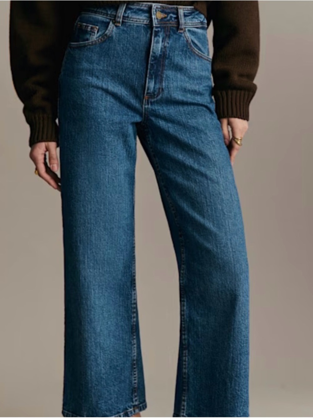 Sézane Le Crop Jeans size 6